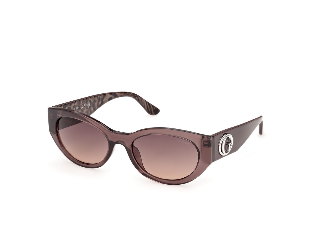 Solbriller guess gu00362 48f marron oval femenino størrelse 54mm - Hovedvisning