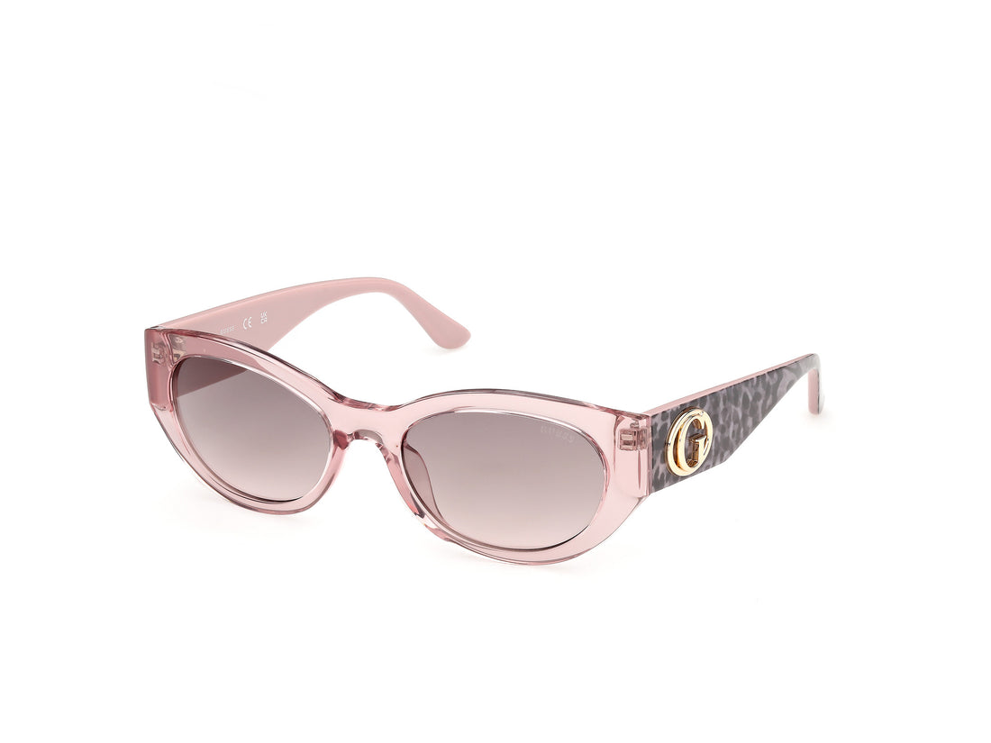 Solbriller guess gu00362 72f rosa oval femenino størrelse 54mm - Hovedvisning