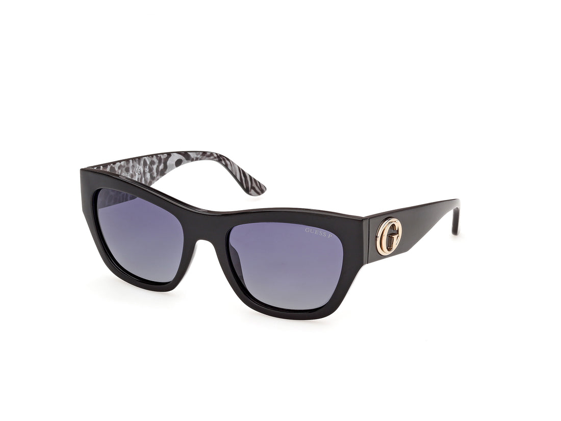 Solbriller guess gu00363 01d negro square femenino størrelse 55mm - Hovedvisning