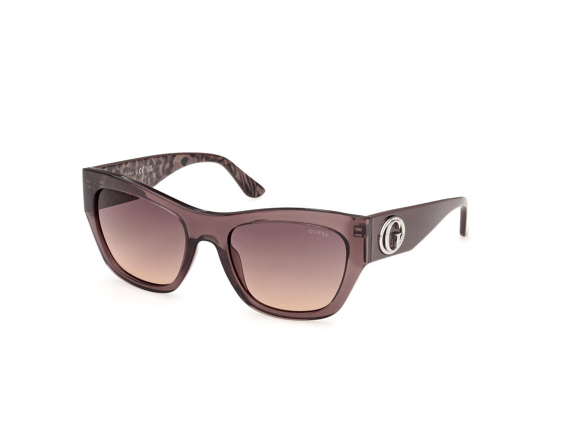 Solbriller guess gu00363 48f marron square femenino størrelse 55mm - Hovedvisning