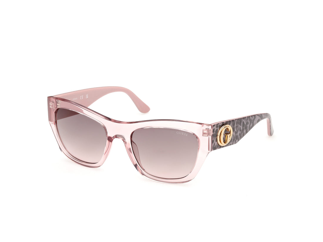 Solbriller guess gu00363 72f rosa square femenino størrelse 55mm - Hovedvisning