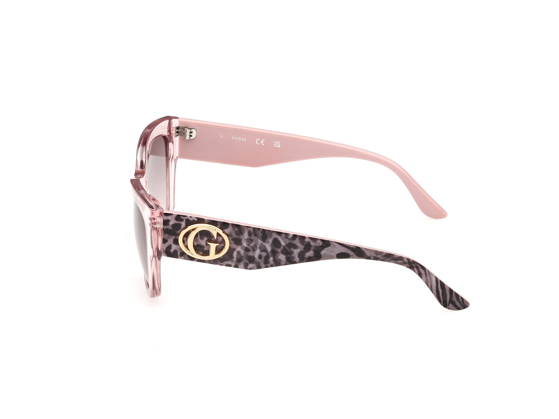 Solbriller guess gu00363 72f rosa square femenino størrelse 55mm - Detaljeret visning