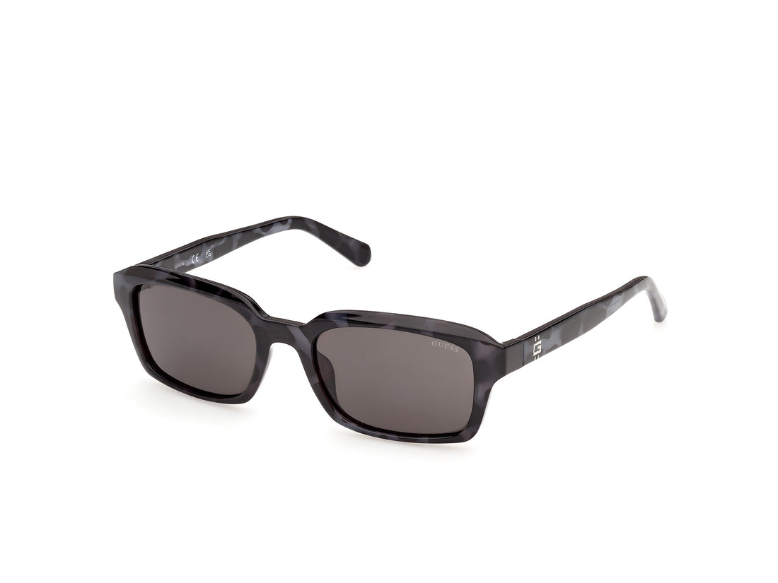 Solbriller guess gu00365 92a azul rectangular masculino størrelse 55mm - Hovedvisning