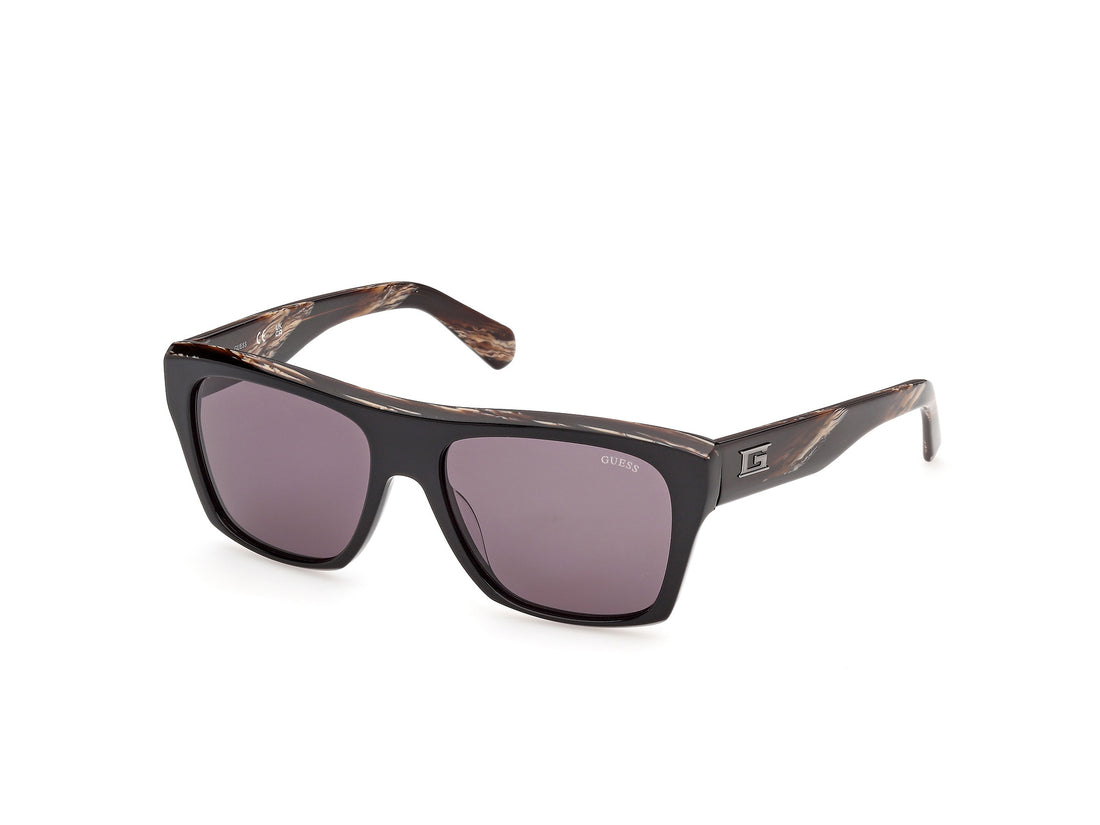 Solbriller guess gu00368 01a negro square masculino størrelse 55mm - Hovedvisning