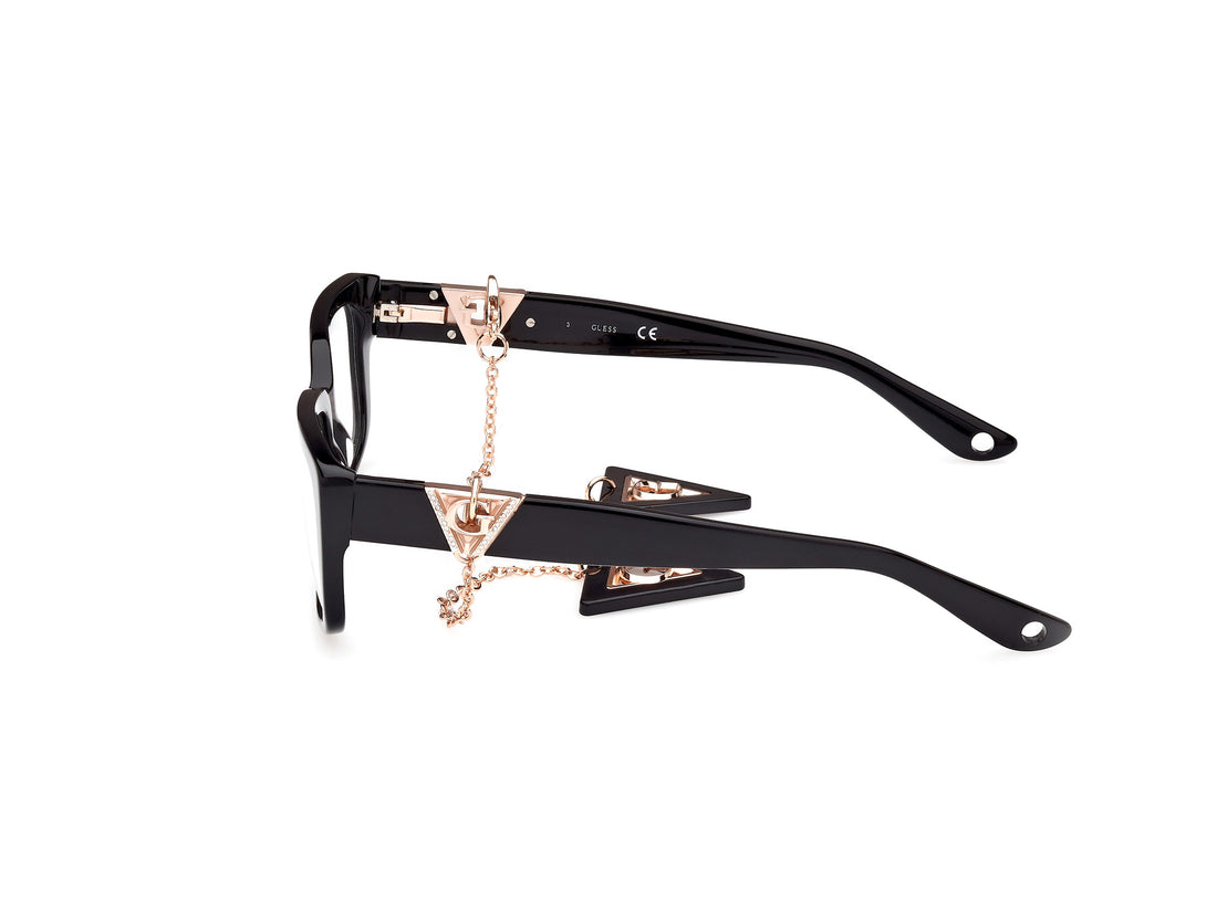 Lunettes de vue guess gu2959 001 femenino taille 53mm - Vue détaillée