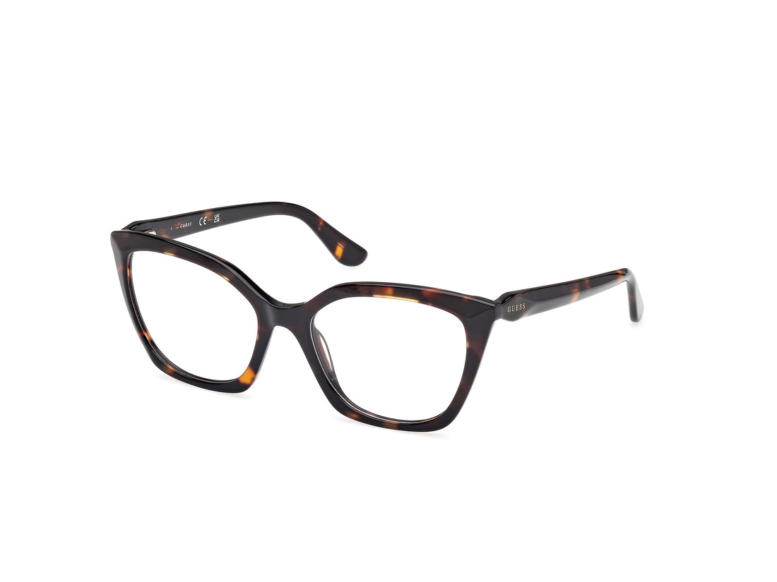 Brillen guess gu2965 052 havana cat eye femenino größe 55mm - Hauptansicht