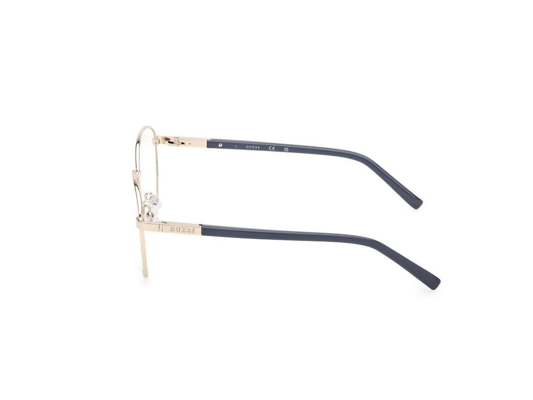Brillen guess gu3037 090 round unisex größe 53mm - Detailansicht