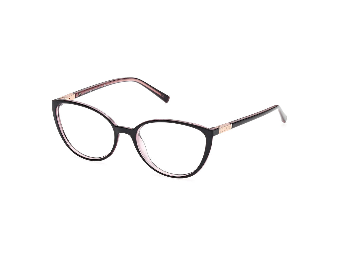 Prescription glasses guess gu3044 003 cat eye unisex size 52mm - Main view