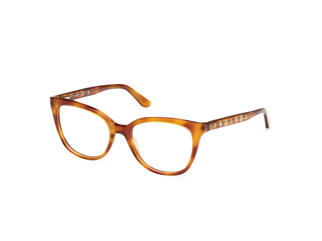 Brillen guess gu50114 053 havana femenino größe 55mm - Hauptansicht