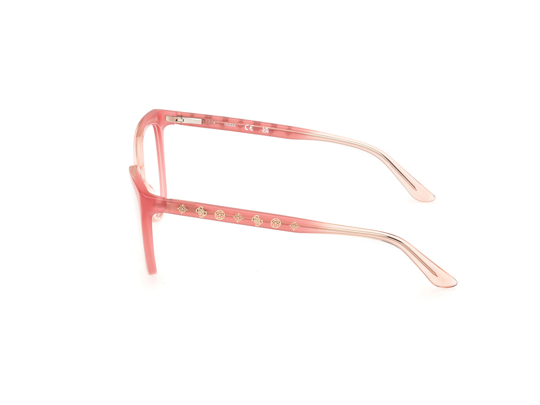 Brillen guess gu50114 074 rosa femenino größe 51mm - Detailansicht