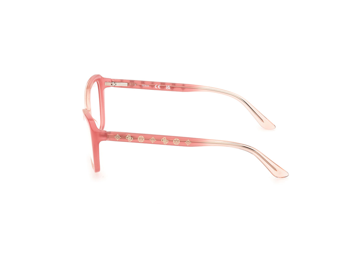 Brillen guess gu50115 074 rosa femenino größe 54mm - Detailansicht