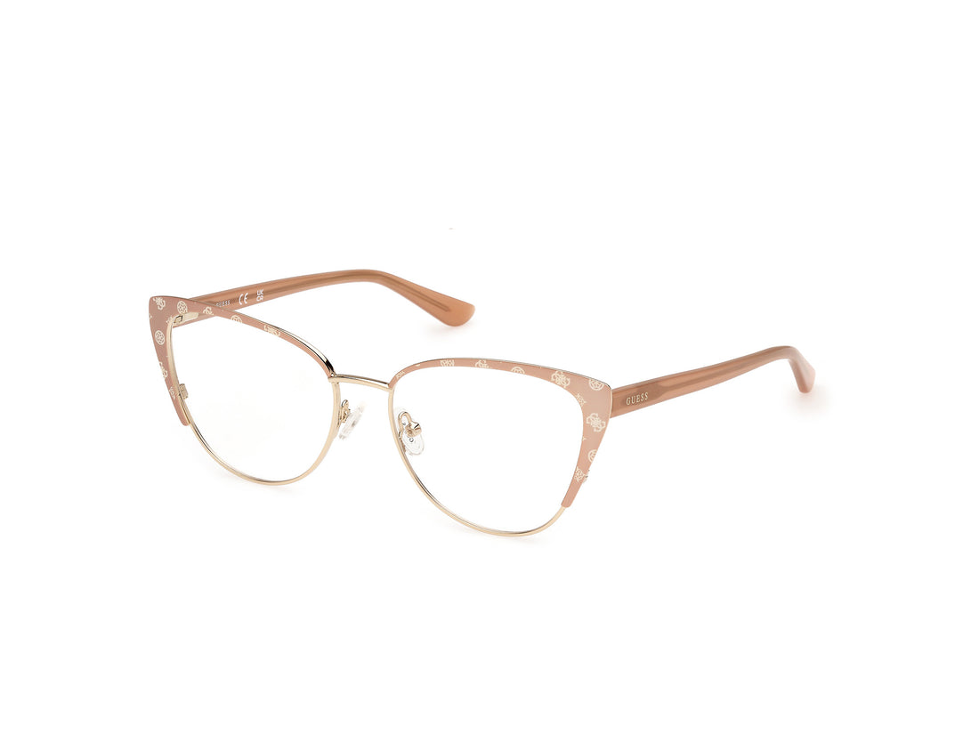 Brillen guess gu50121 059 beige femenino größe 53mm - Hauptansicht