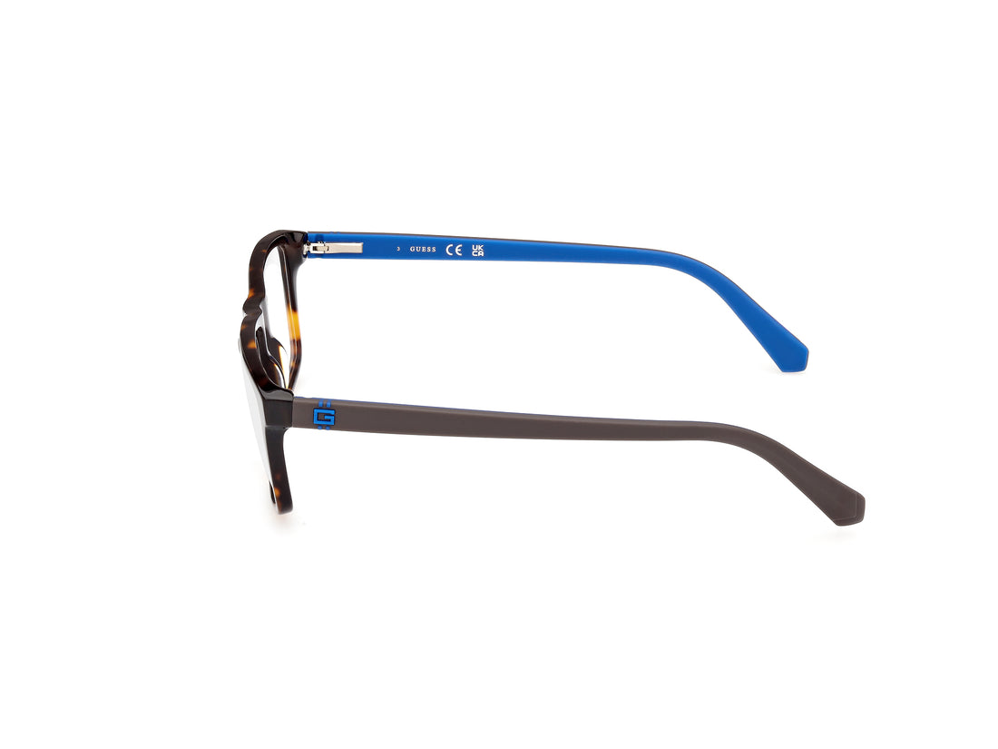 Brillen guess gu50130 052 havana masculino größe 57mm - Detailansicht