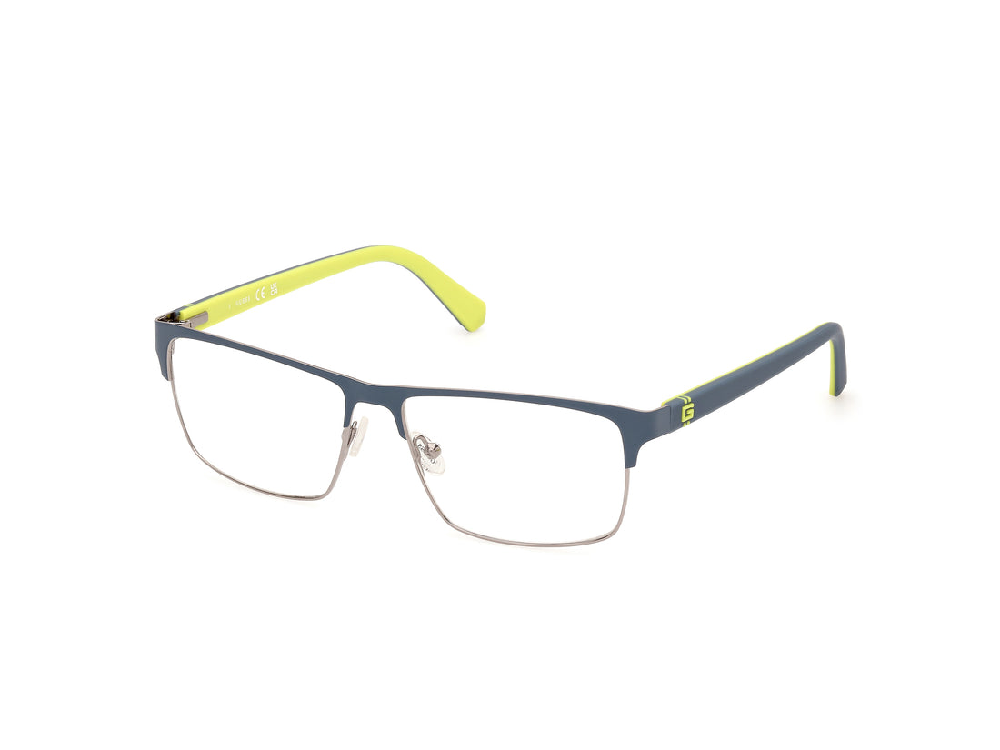 Brillen guess gu50131 091 azul masculino größe 55mm - Hauptansicht