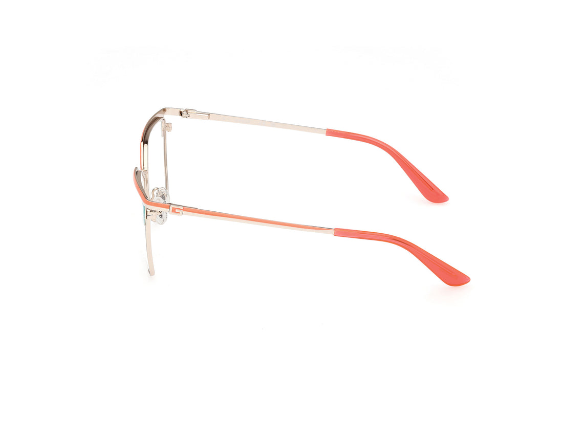 Lunettes de vue guess gu50148 032 dorado cat eye femenino taille 57mm - Vue détaillée