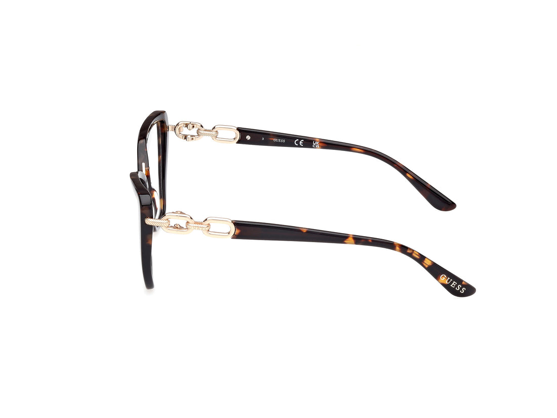 Lunettes de vue guess gu50180 052 unisex taille 55mm - Vue détaillée