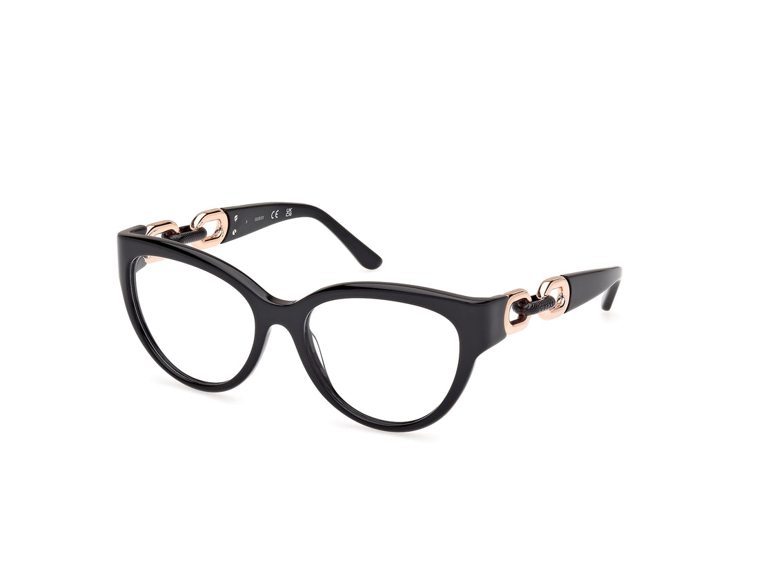 Lunettes de vue guess gu50182 001 unisex taille 55mm - Vue principale