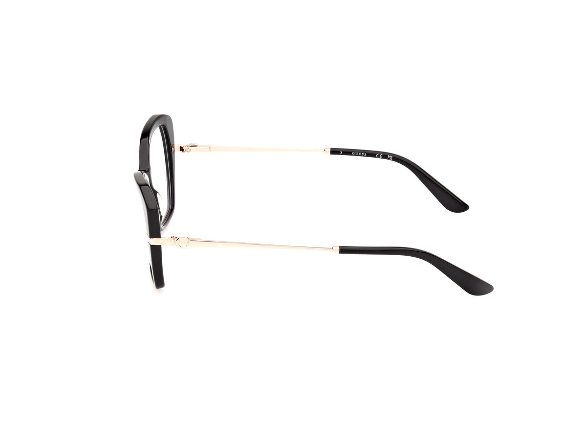 Brillen guess gu50183 001 geometric femenino größe 54mm - Detailansicht