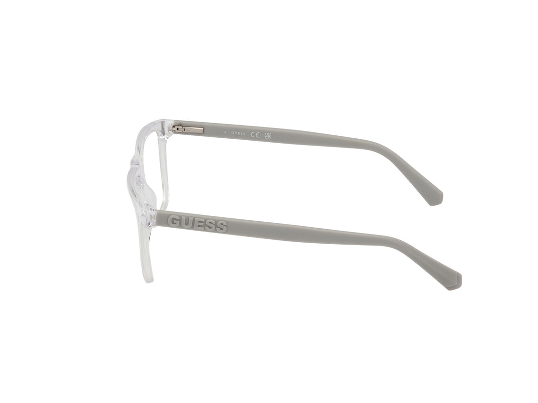Brillen guess gu50186 020 rectangular masculino größe 55mm - Detailansicht