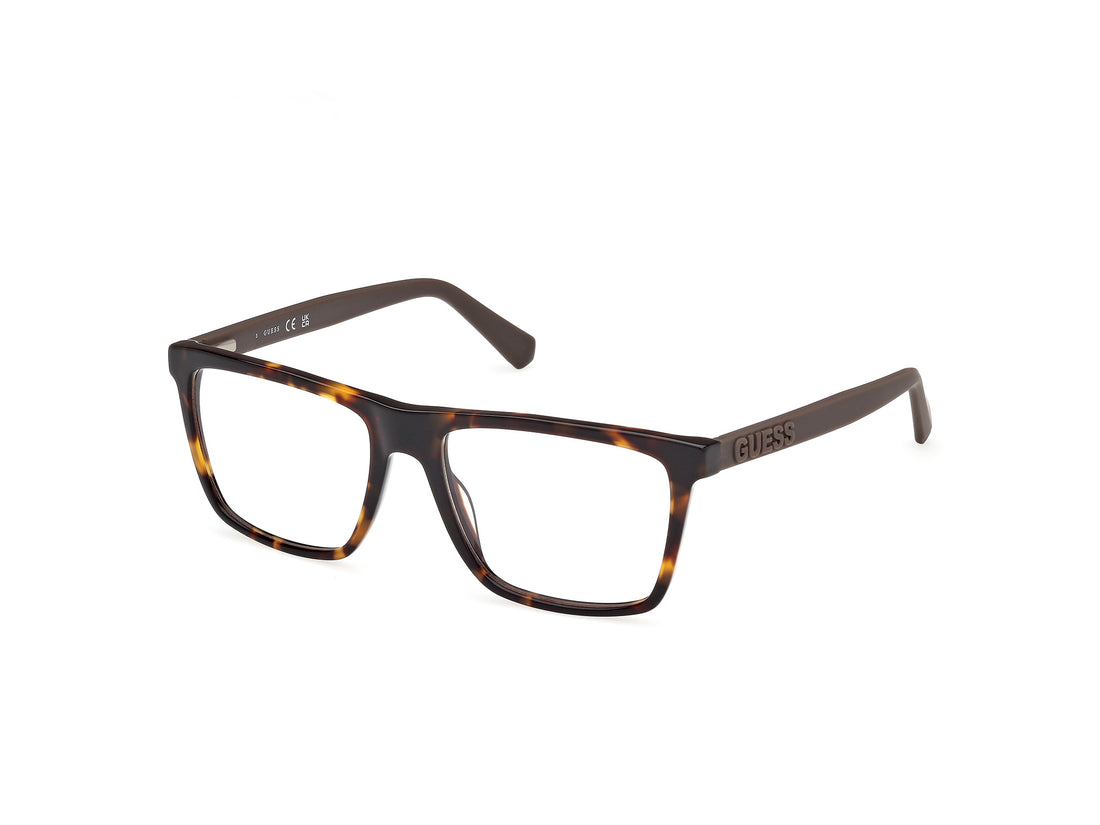 Brillen guess gu50186 052 rectangular masculino größe 55mm - Hauptansicht