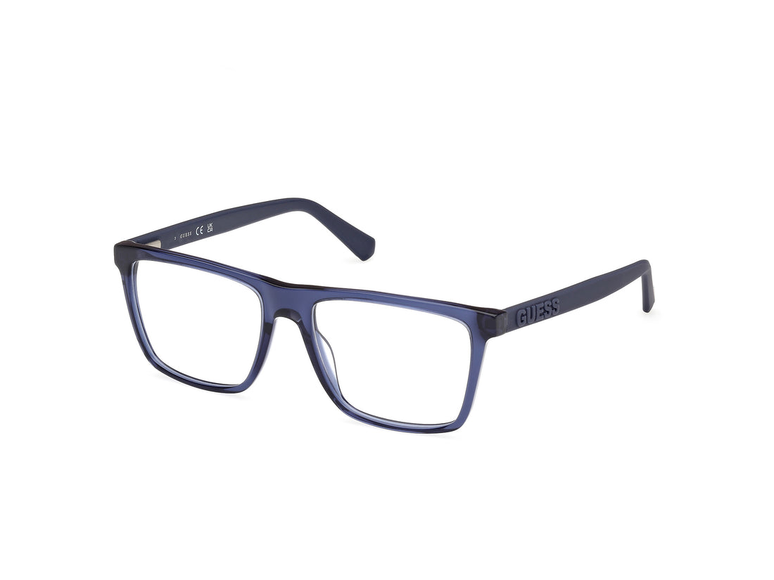 Brillen guess gu50186 090 rectangular masculino größe 55mm - Hauptansicht