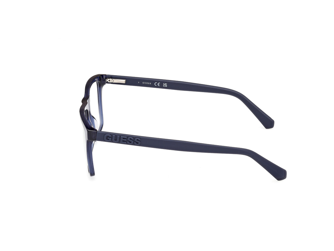 Brillen guess gu50186 090 rectangular masculino größe 55mm - Detailansicht