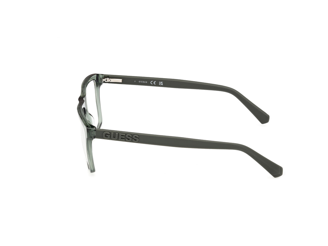 Brillen guess gu50186 093 rectangular masculino größe 55mm - Detailansicht