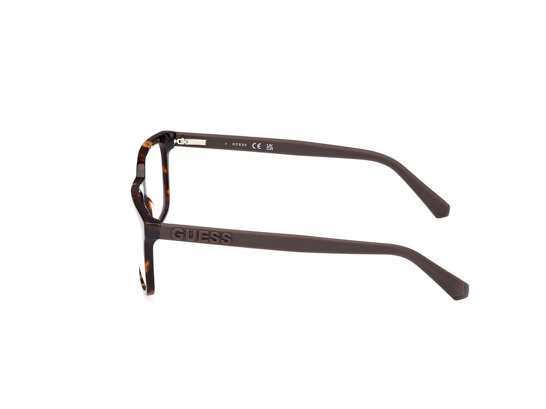 Brillen guess gu50187 052 rectangular masculino größe 54mm - Detailansicht