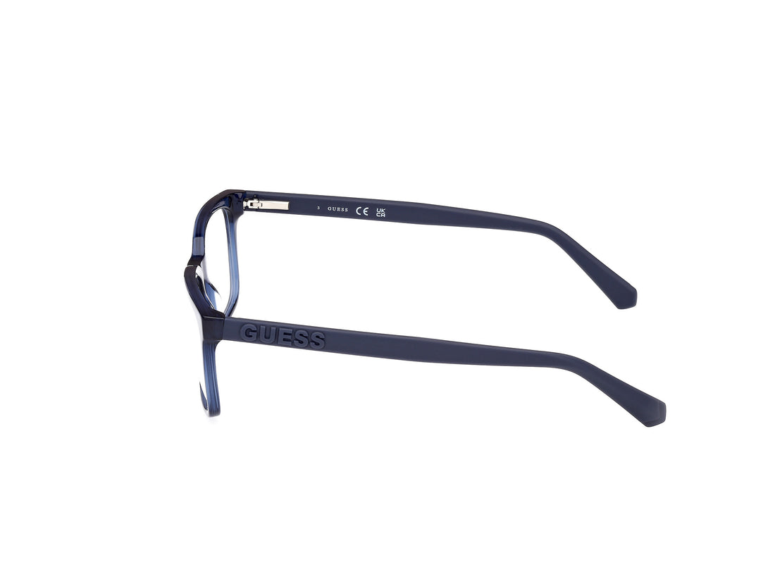 Brillen guess gu50187 090 rectangular masculino größe 56mm - Detailansicht