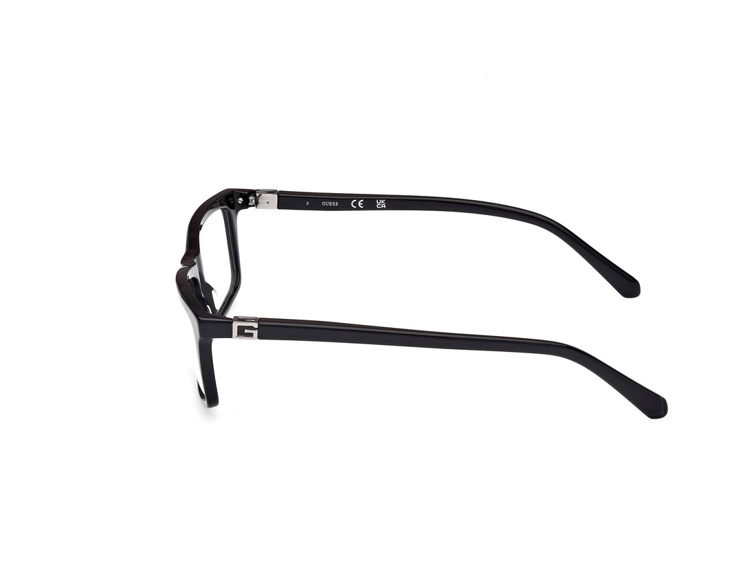 Brillen guess gu50190 001 rectangular masculino größe 58mm - Detailansicht