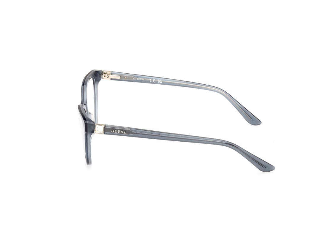 Lunettes de vue guess gu50195 092 azul cat eye femenino taille 53mm - Vue détaillée