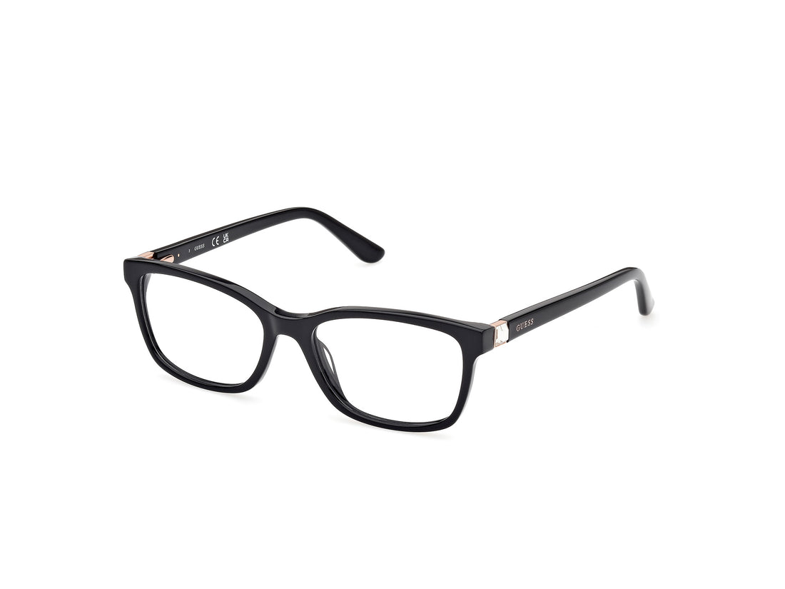 Occhiali da vista guess gu50196 001 negro rectangular femenino taglia 52mm - Vista principale