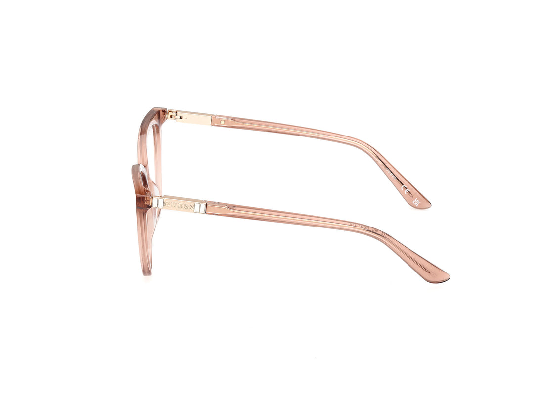 Brillen guess gu50197 057 beige square femenino größe 52mm - Detailansicht
