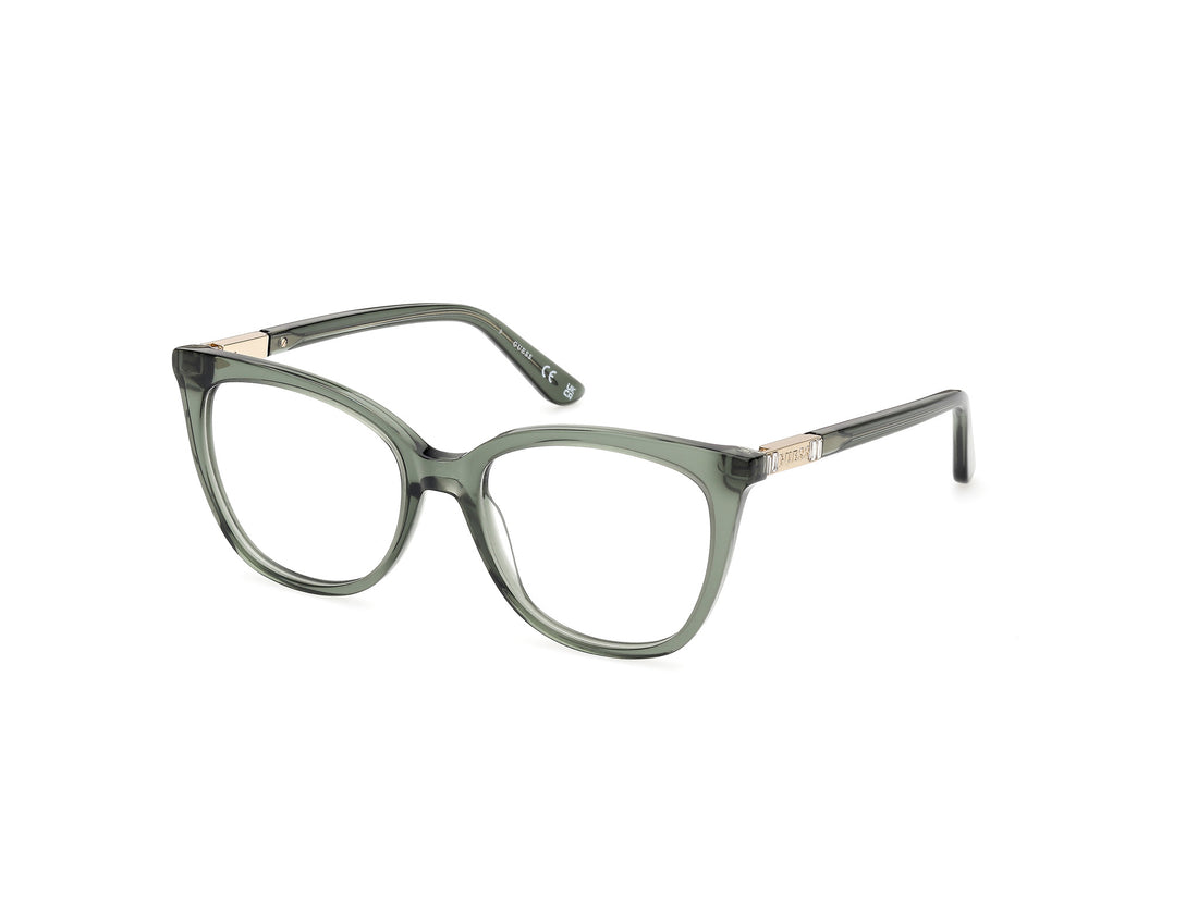 Lunettes de vue guess gu50197 093 verde square femenino taille 52mm - Vue principale