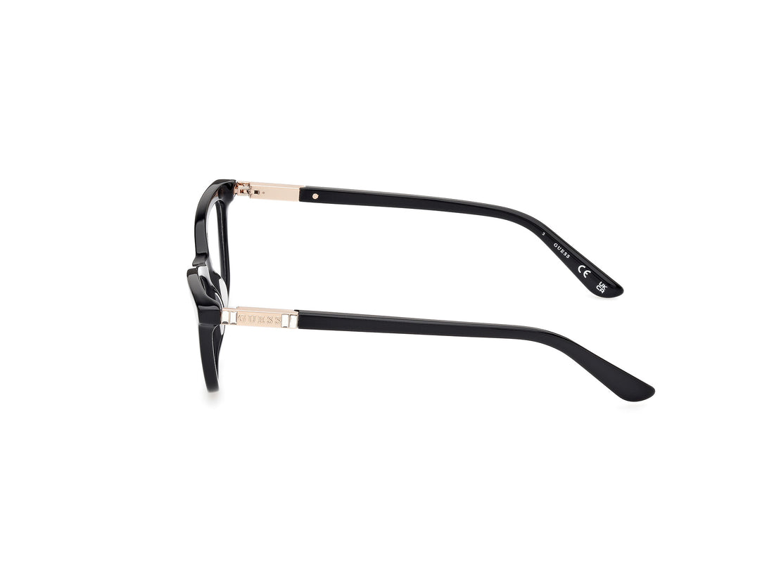 Brillen guess gu50198 001 negro rectangular femenino größe 52mm - Detailansicht