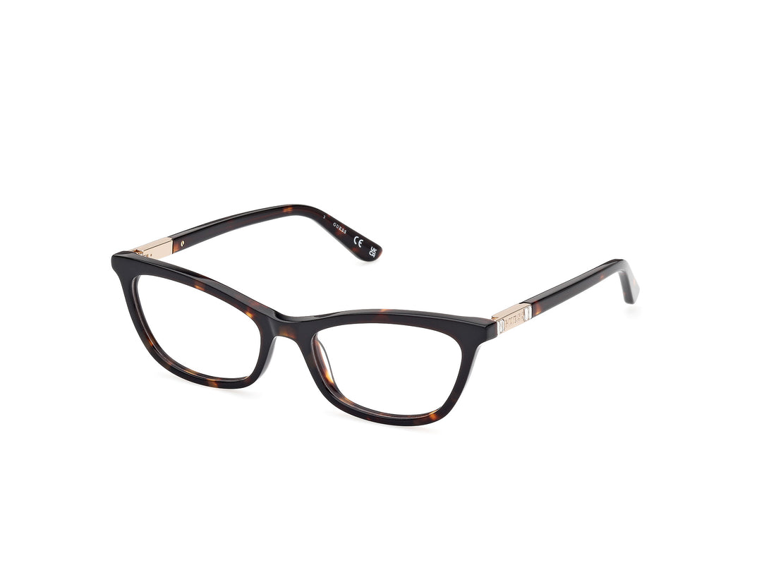 Brillen guess gu50198 052 havana rectangular femenino größe 52mm - Hauptansicht