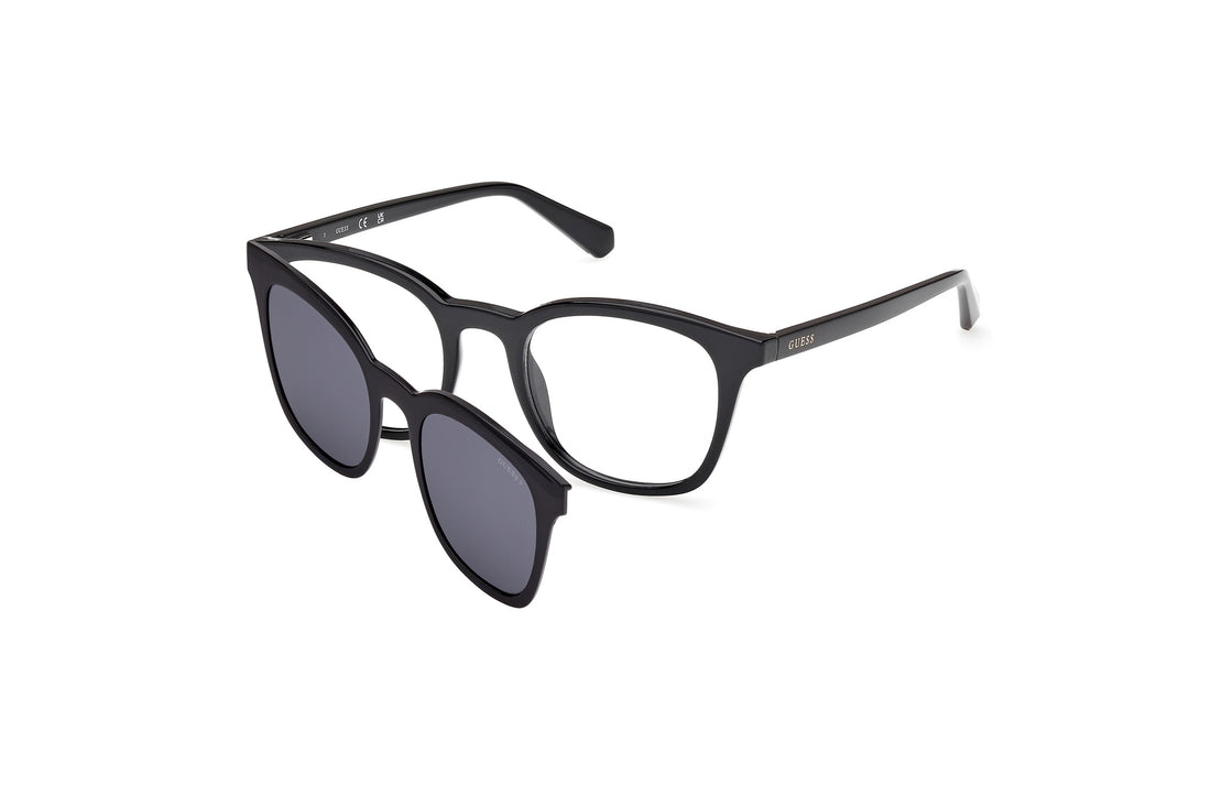 Brillen guess gu50220 001 negro square masculino größe 50mm - Hauptansicht