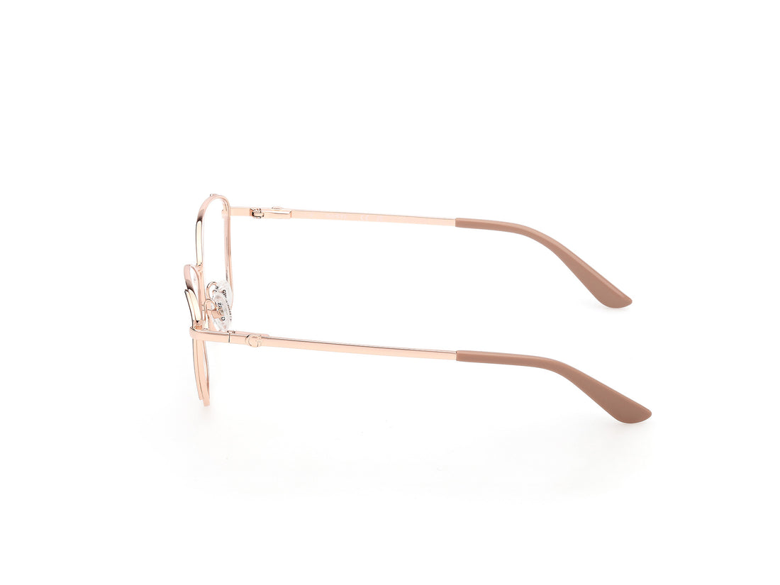 Lunettes de vue guess gu50224 059 beige square femenino taille 54mm - Vue détaillée