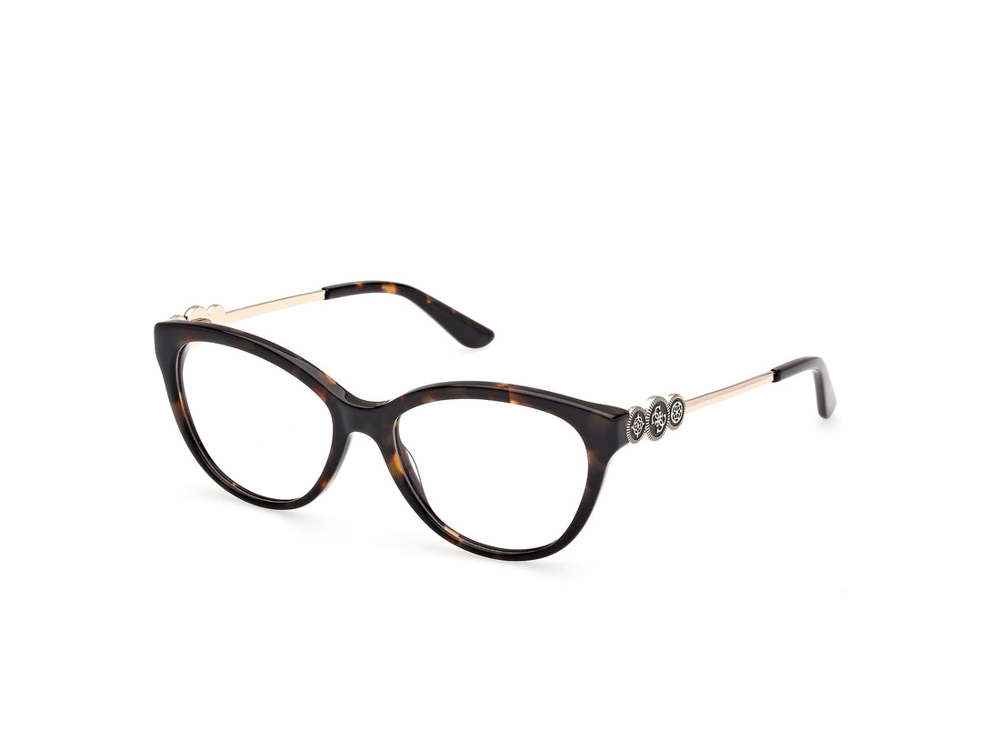 Lunettes de vue guess gu50230 052 havana cat eye femenino taille 55mm - Vue principale