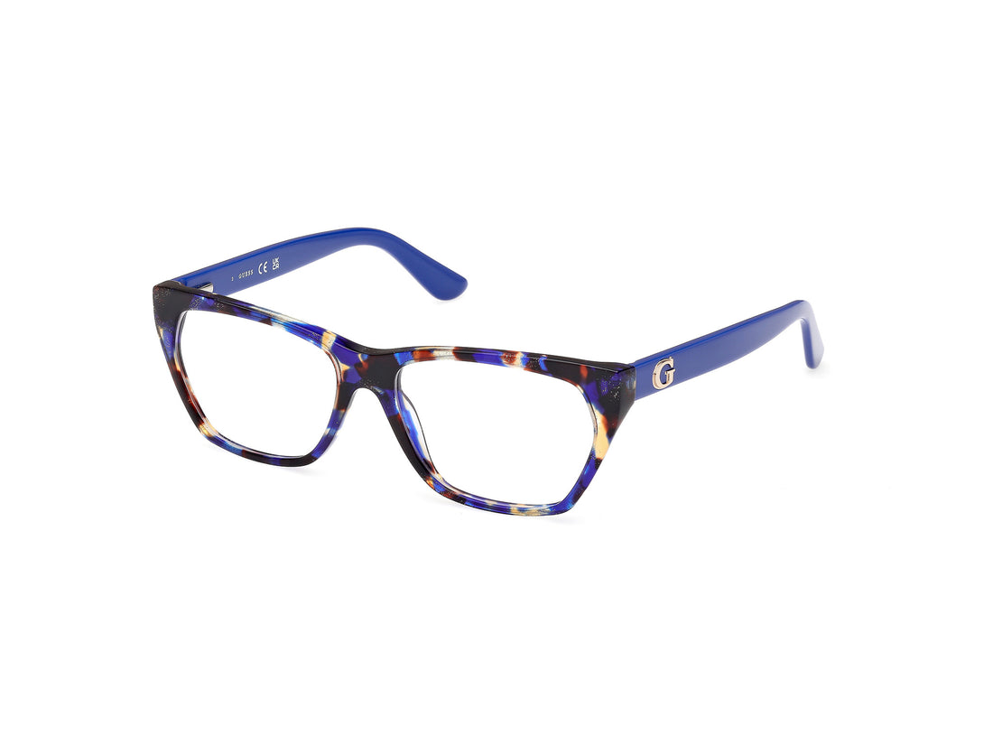 Occhiali da vista guess gu50234 092 azul geometric femenino taglia 54mm - Vista principale