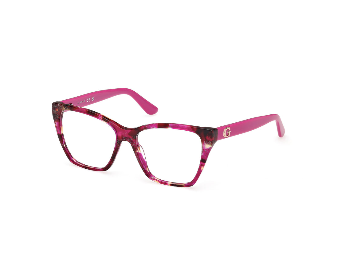 Occhiali da vista guess gu50235 078 violeta square femenino taglia 52mm - Vista principale