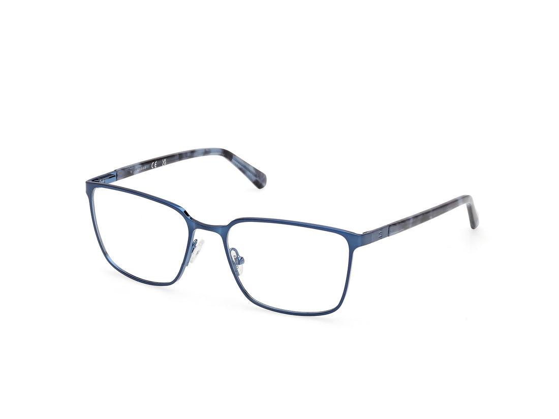 Occhiali da vista guess gu50243 091 azul square masculino taglia 56mm - Vista principale
