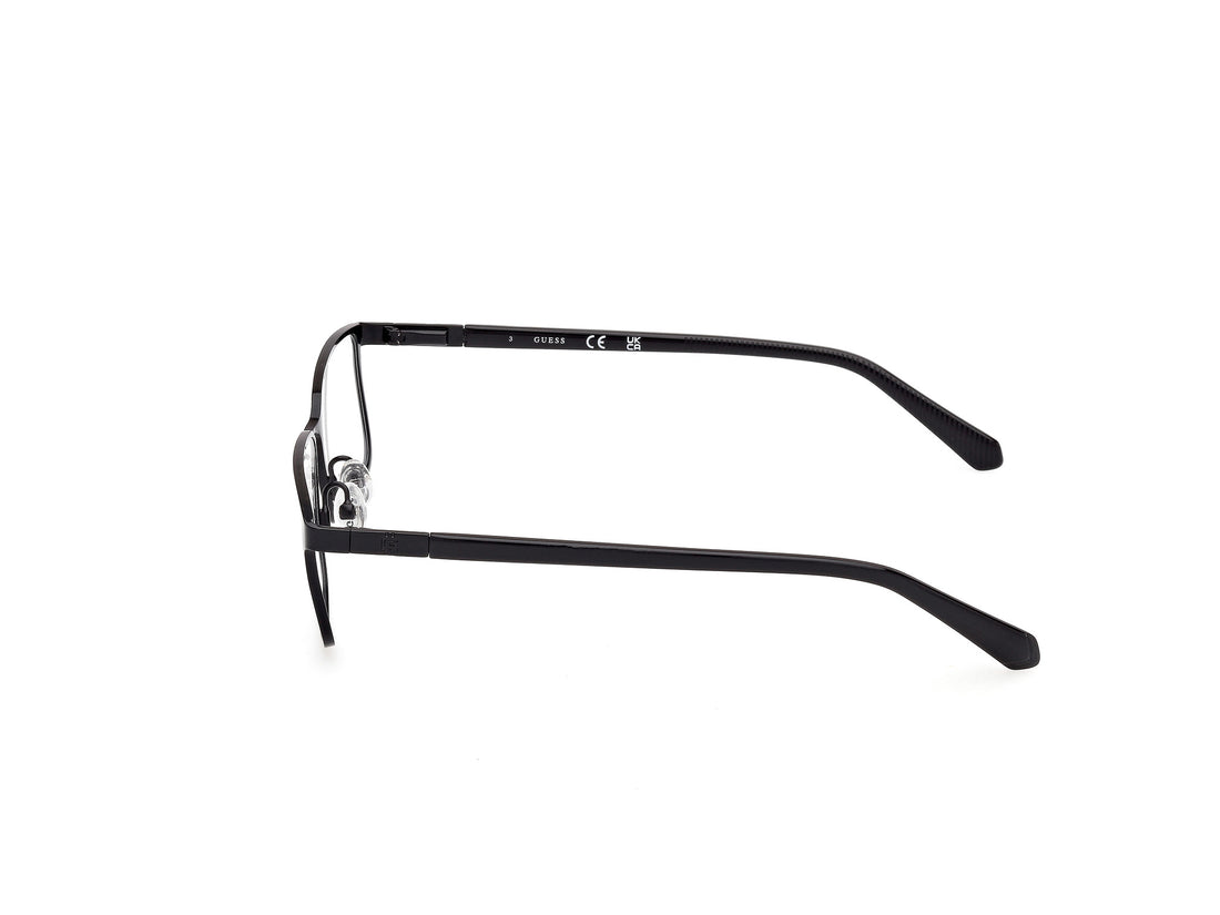 Occhiali da vista guess gu50244 002 negro rectangular masculino taglia 57mm - Vista dettagliata