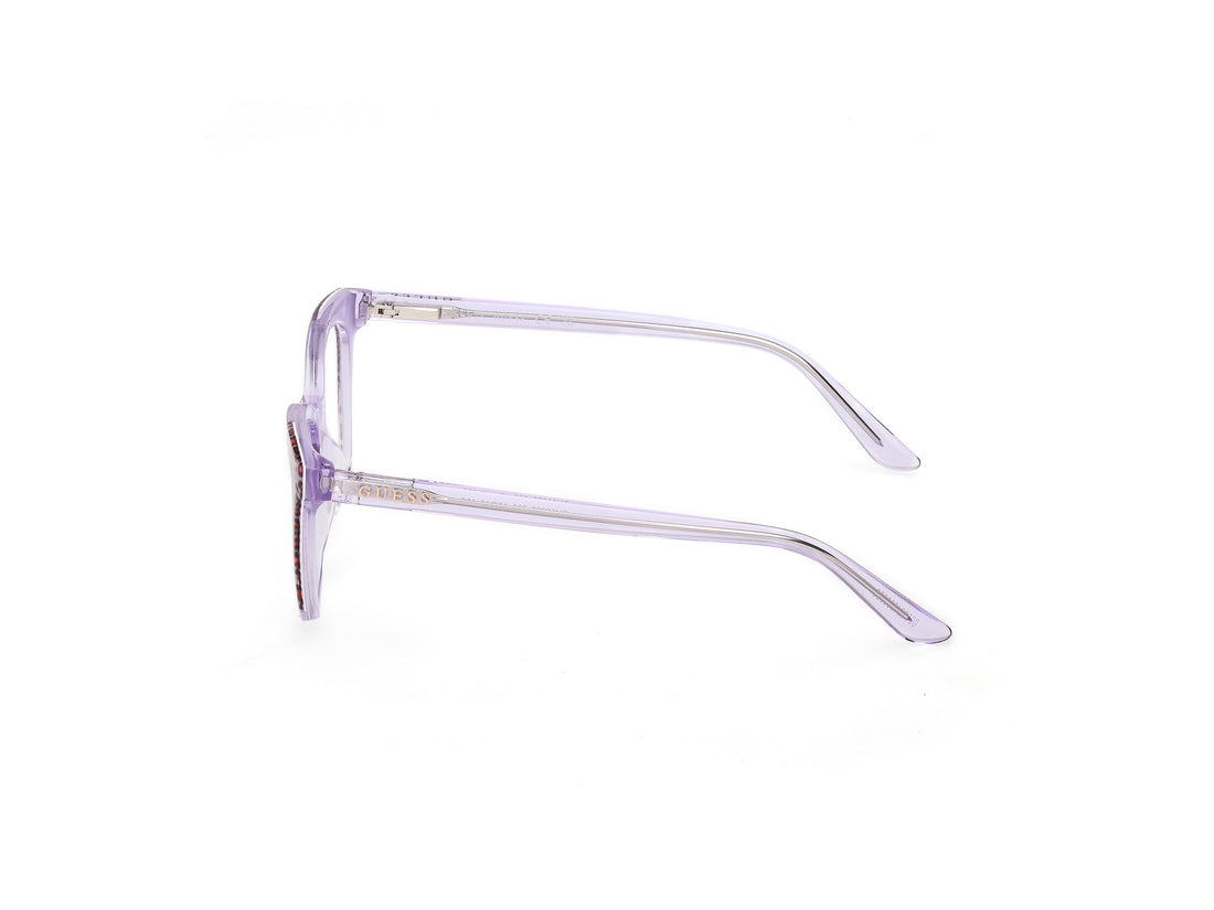 Occhiali da vista guess gu50268 083 morado square femenino taglia 47mm - Vista dettagliata