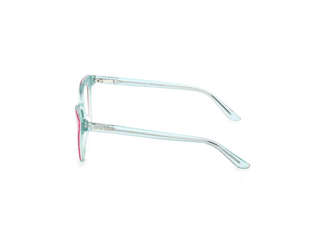 Occhiali da vista guess gu50268 089 azul square femenino taglia 47mm - Vista dettagliata