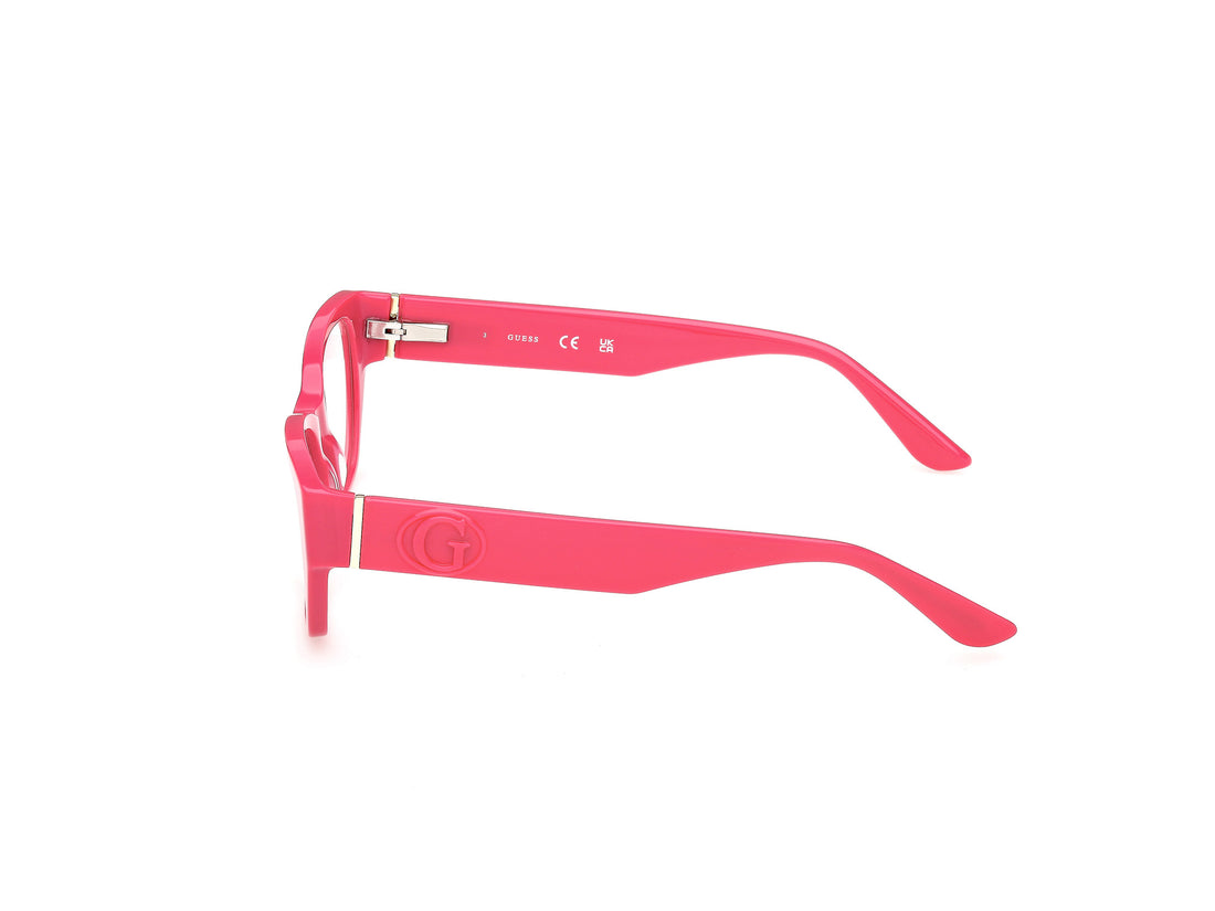 Lunettes de vue guess gu50304 072 rosa rectangular femenino taille 52mm - Vue détaillée