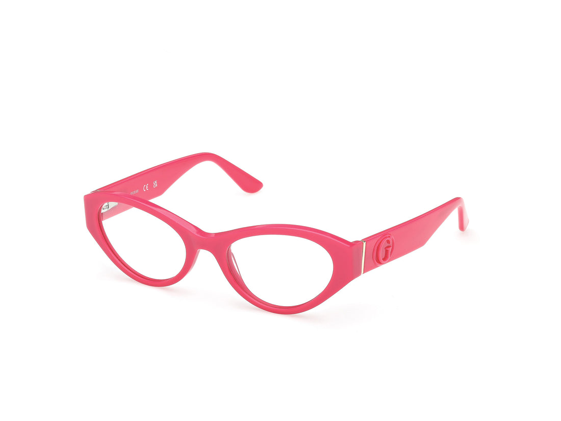 Lunettes de vue guess gu50305 072 rosa cat eye femenino taille 52mm - Vue principale