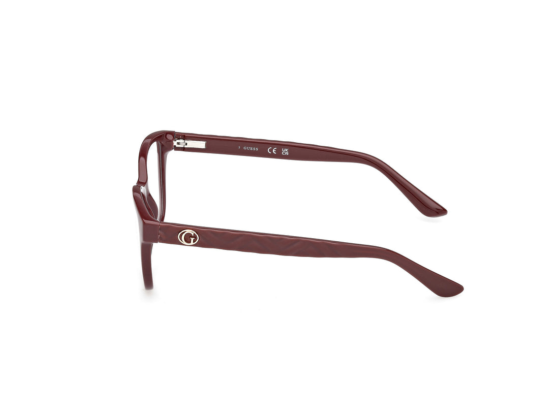 Lunettes de vue guess gu50307 069 burdeos rectangular femenino taille 53mm - Vue détaillée