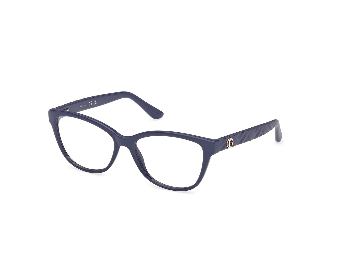 Briller guess gu50307 090 azul rectangular femenino størrelse 55mm - Hovedvisning