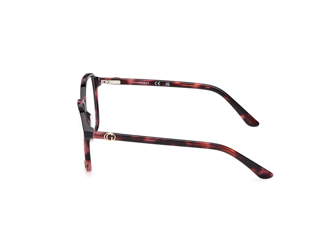 Lunettes de vue guess gu50309 071 burdeos square femenino taille 54mm - Vue détaillée